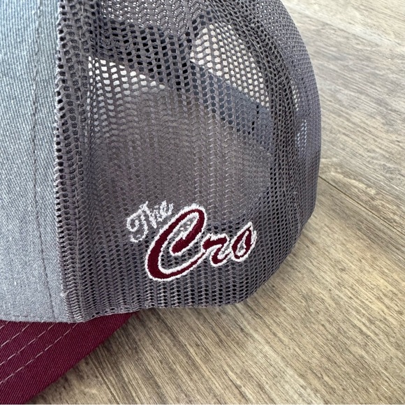 NWOT! “The Cro” Gray and Maroon Richardson Trucker Hat - Picture 7 of 8